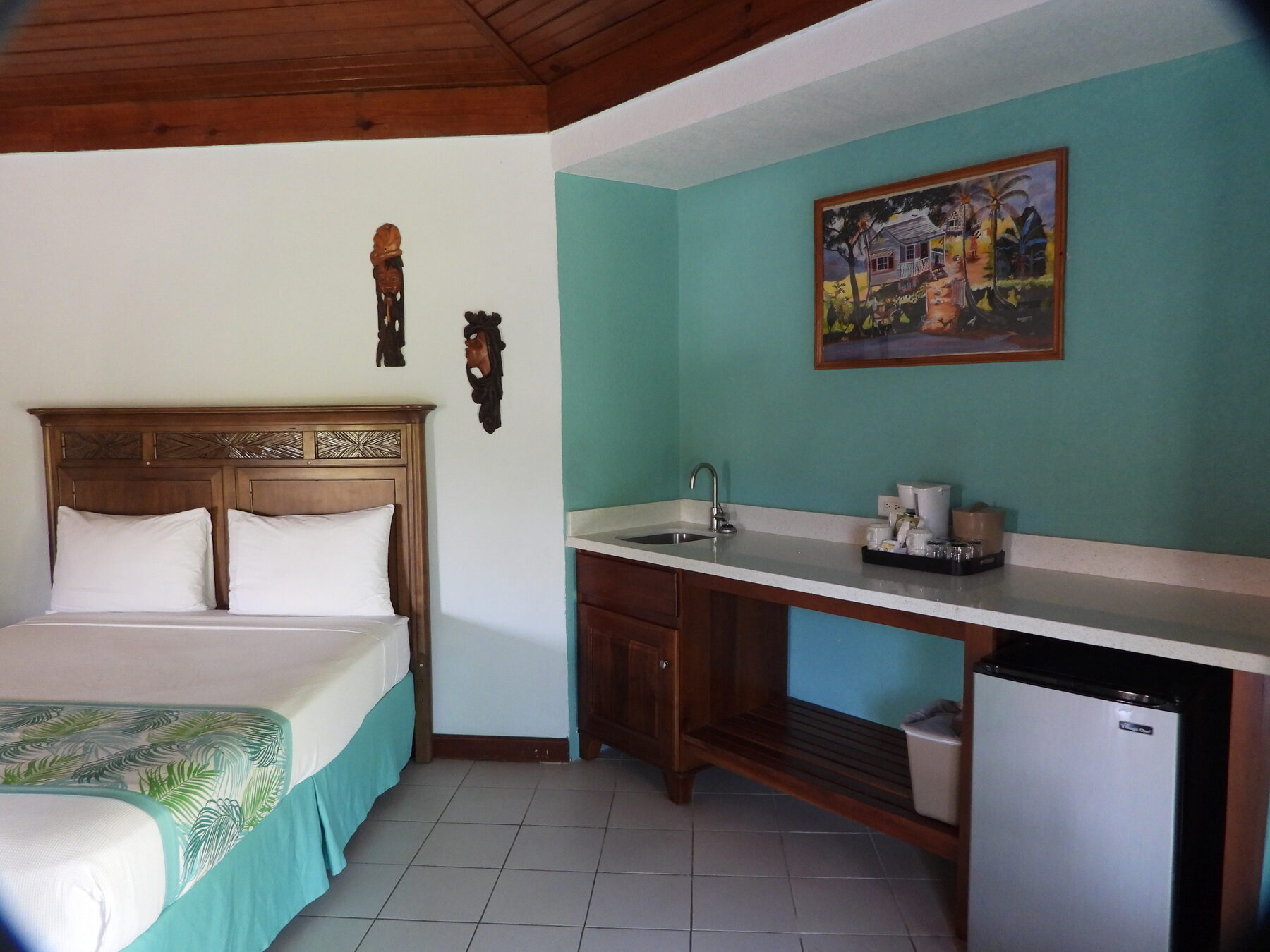 Completed hotel guest amenities