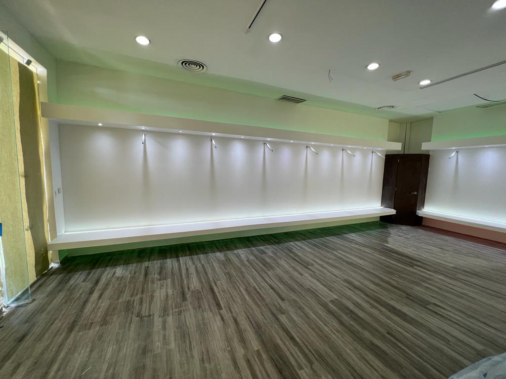 Finished contemporary interior