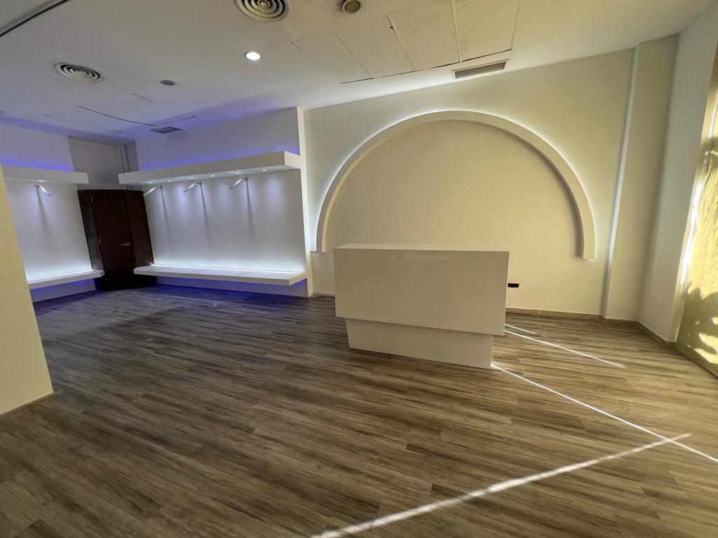 Finished reception area